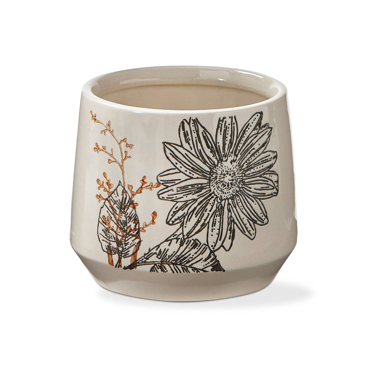 Let It Bee Planter Large Multi Stoneware