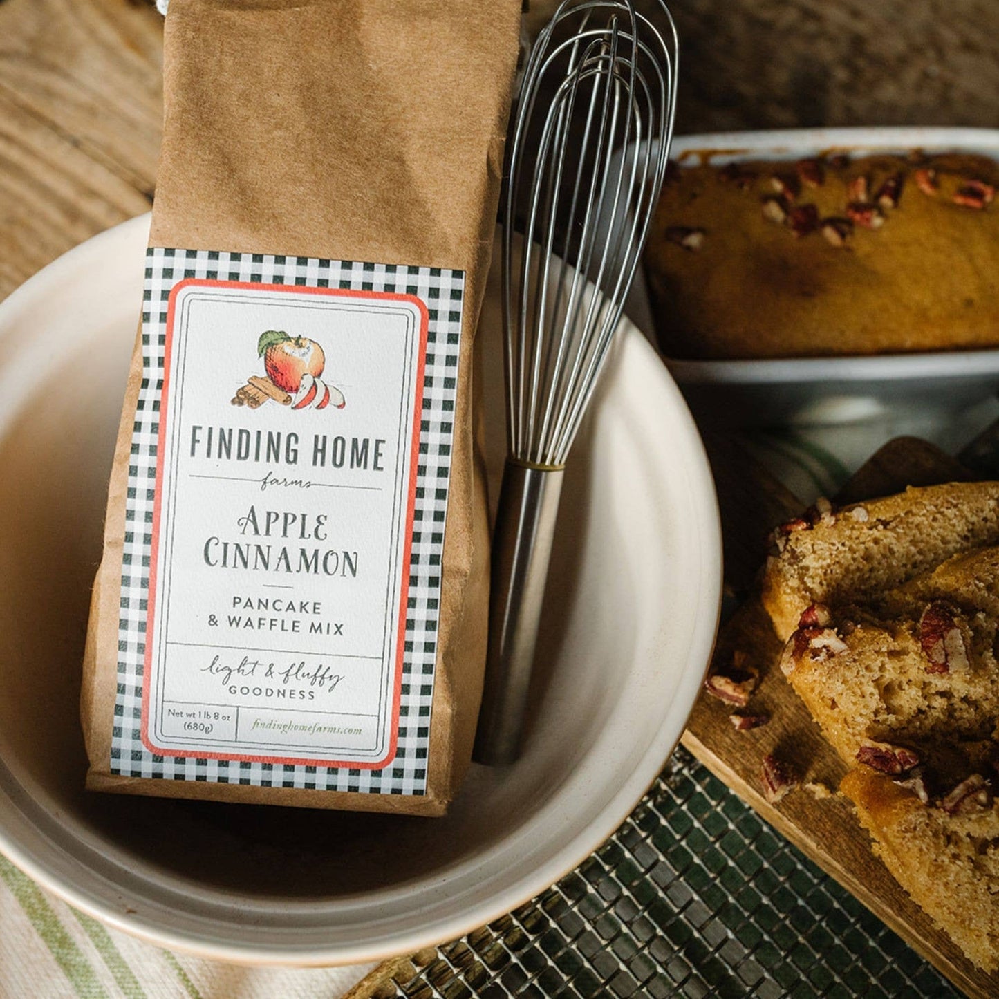 Apple Cinnamon Pancake & Waffle Mix