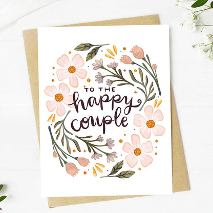 "To the happy couple" Card