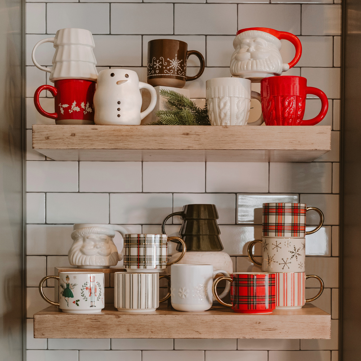 Red Stripe Coffee Mug