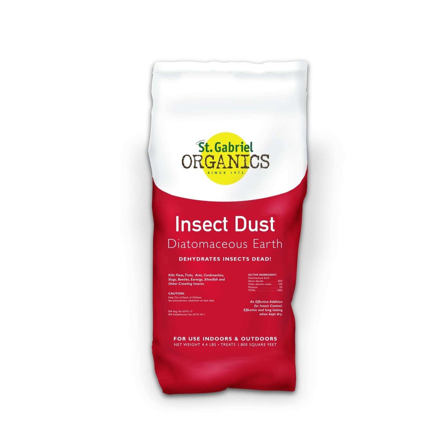 St. Gabriel Organics Insect Dust - Diatomaceous Earth