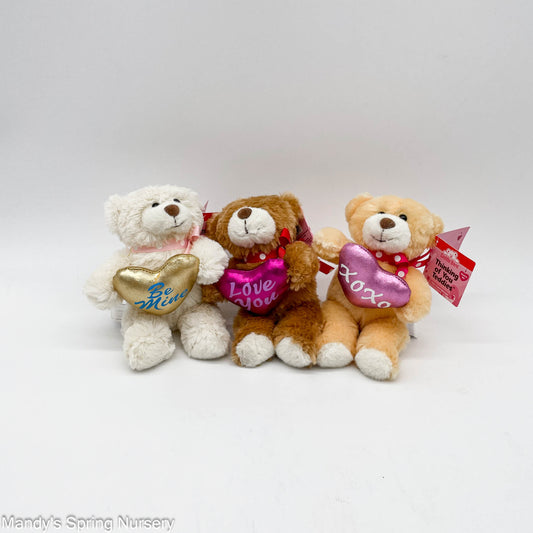 5" Teddy Squeezer (Assorted Colors)