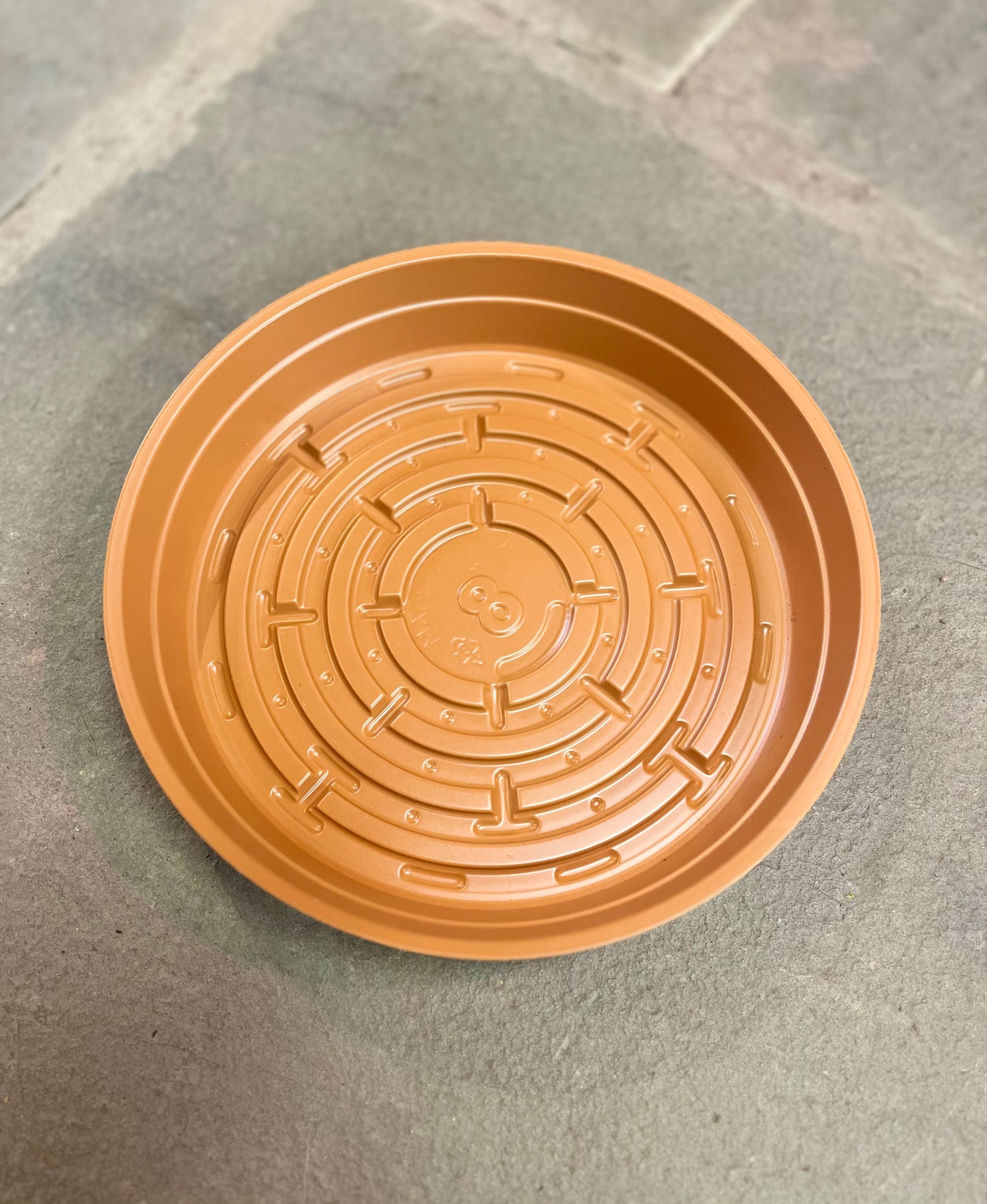 Vinyl Saucer- Terracotta