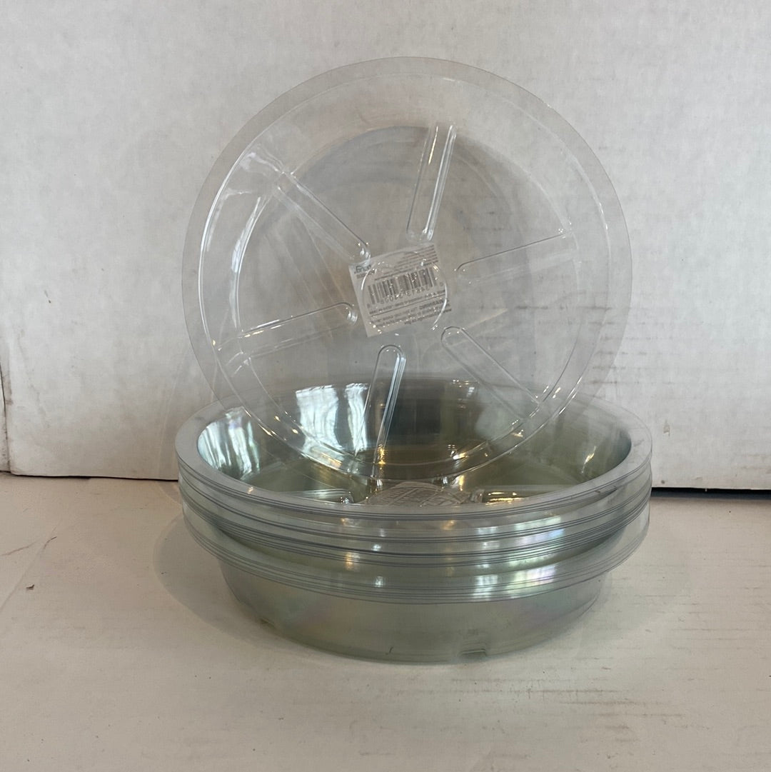 Clear Plastic Saucer