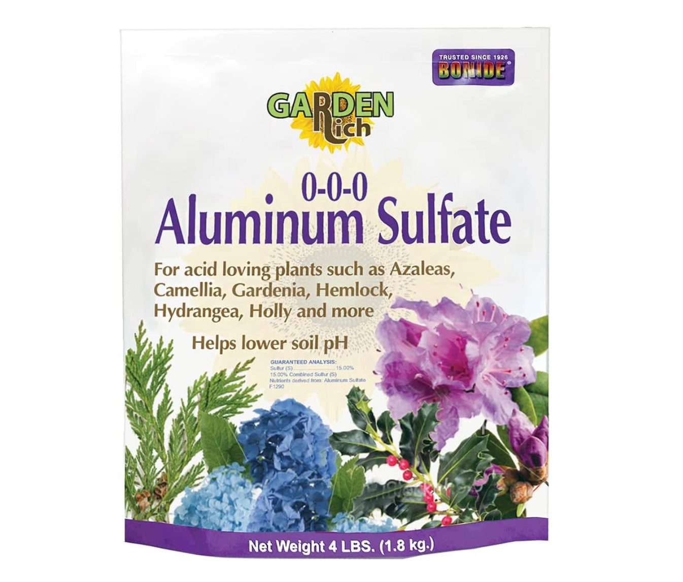 BONIDE Aluminum Sulfate