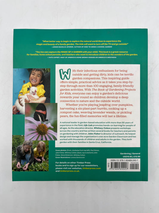 The Book of Gardening Projects For Kids - Whitney Cohen & John Fisher